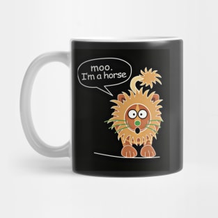 Moo I'm a Horse - Best Selling Mug